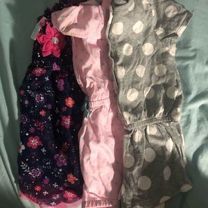 5t rompers and dress lot